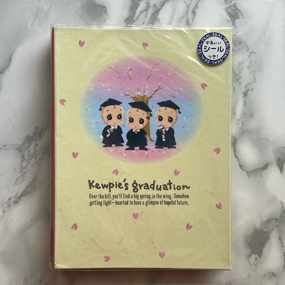 Japan Kewpie's Graduation - Friend contacts / catalog binder